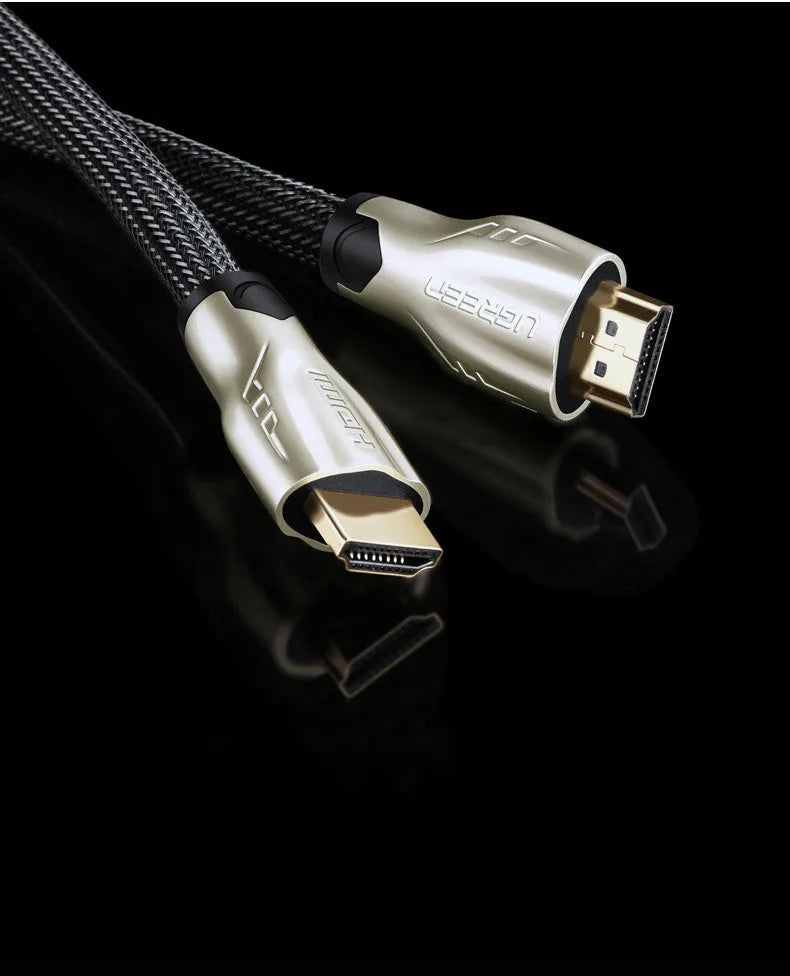 5 metre long black HDMI cable with gold-plated connectors for PS3 and Xbox consoles.
