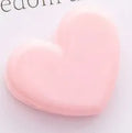Pink love heart clip 3.2cm x 2.5cm photo decoration clip with 4.5g net weight