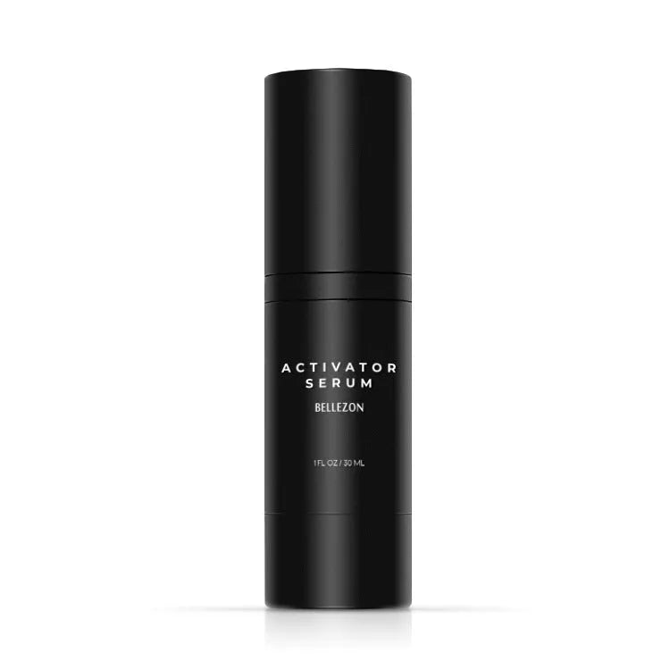 Black beard care kit with titanium alloy micro-needle roller, zinc alloy comb, 30ml growth essence and 15ml disinfectant, 21.2cm x 21cm x 4.9cm