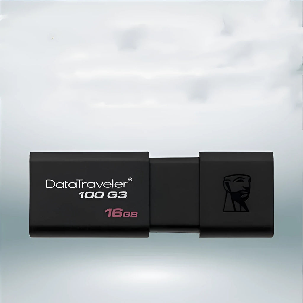 Black USB flash drive with sliding cover and ABS casing for mobile and computer dual-use