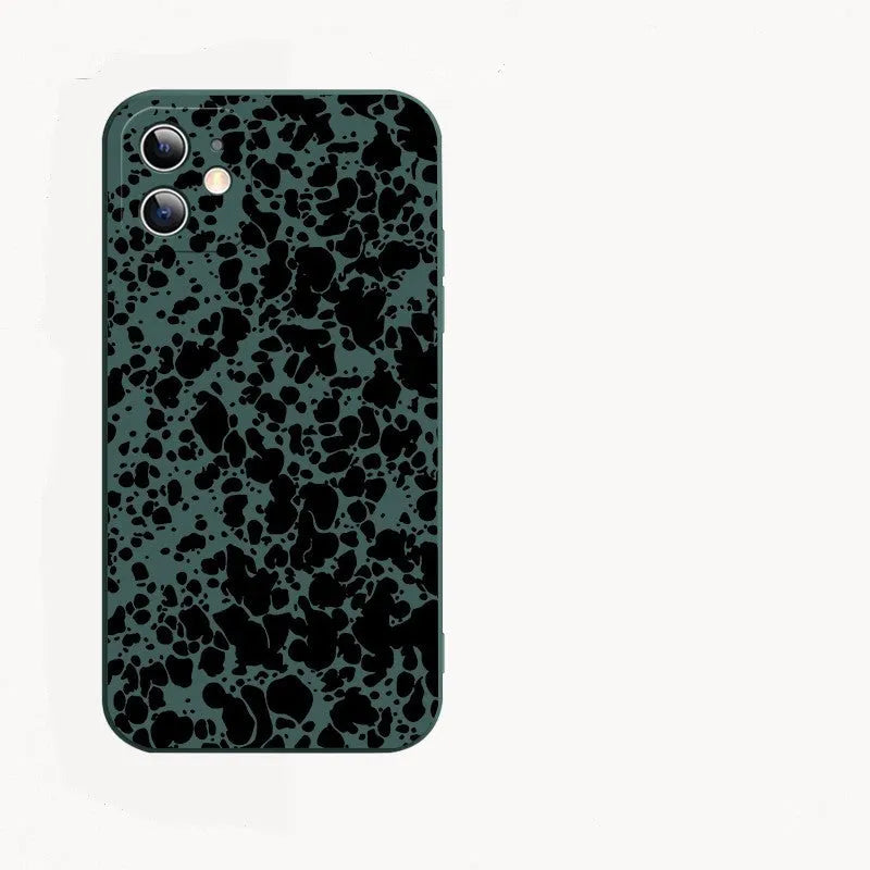Liquid silicone phone protective case in antique white colour for Apple iPhone with soft texture