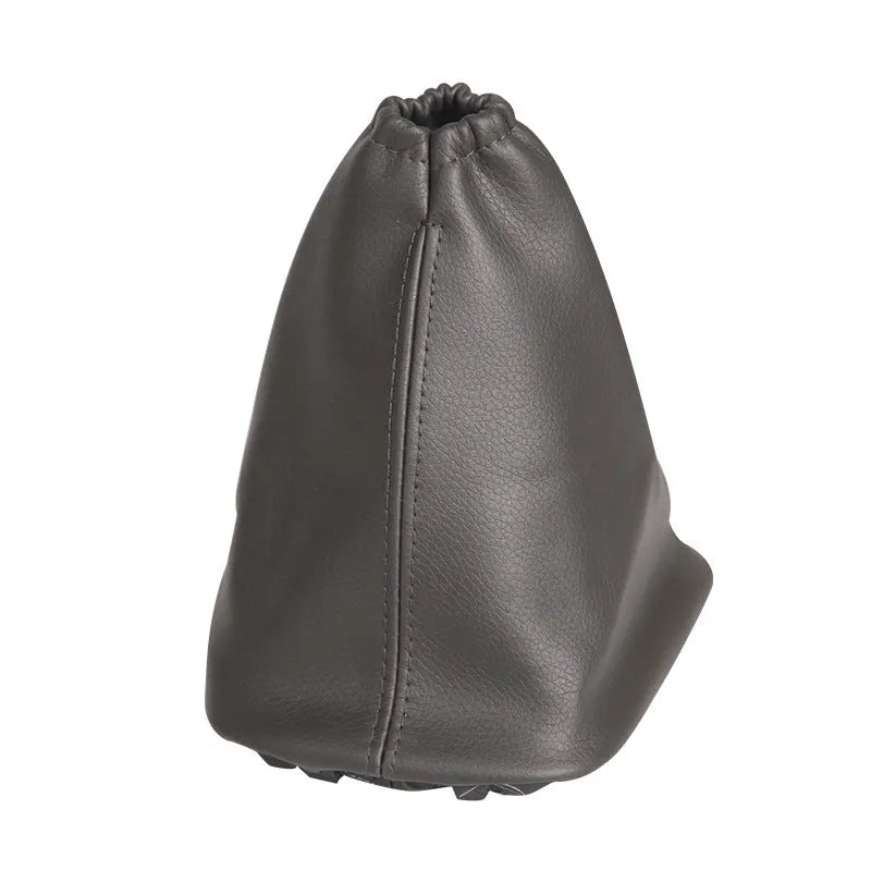 Black PU leather dust cover for Toyota Corolla gear shift lever.