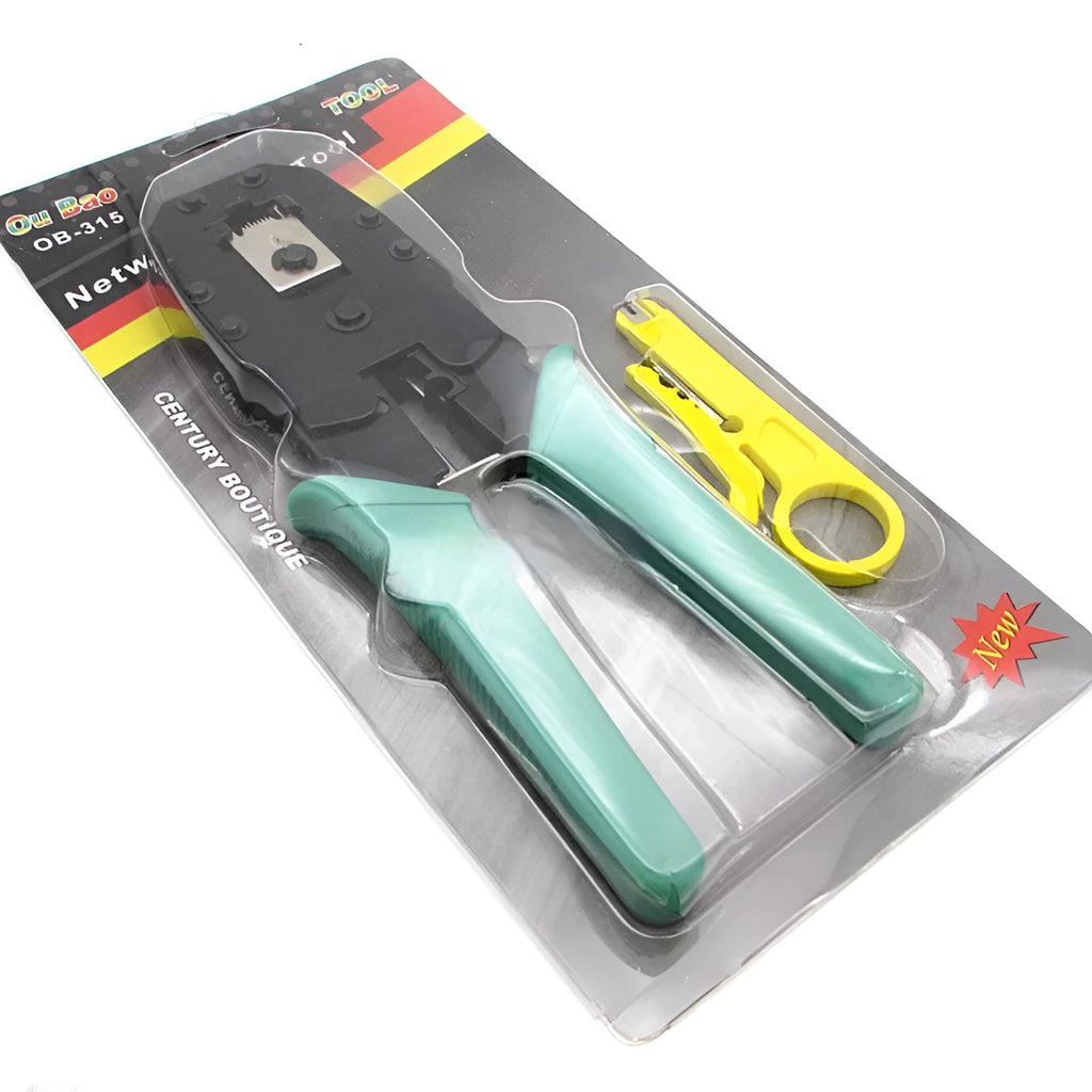 SZ-315 network cable crimping pliers with rubber handles, 160mm long multifunction tool