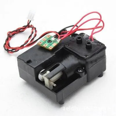 Black ABS plastic smoke generator box accessory for 1:16 scale RC model tanks.