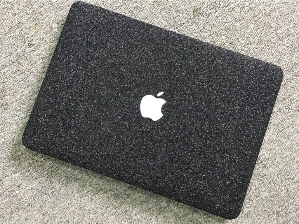MacBook flash powder protective case in PC material with style option showing colour choice