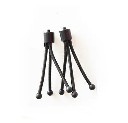 Compact aluminium mini tripod with ball head, shown contracted to 110mm height next to a smartphone.