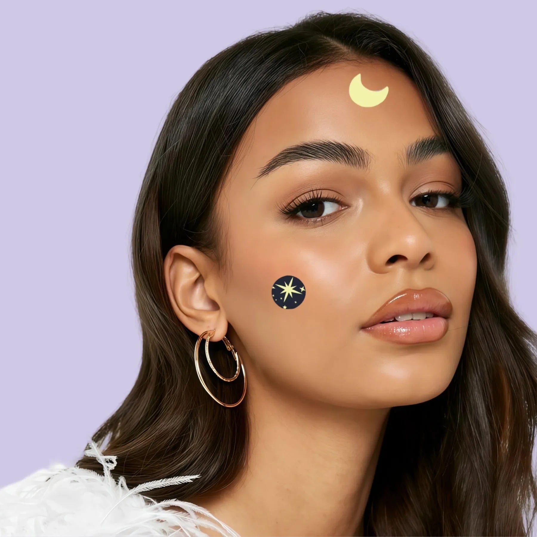 Acne patch 51 count starry sky design waterproof breathable plastic