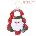 Christmas decorations set of old man snowman deer and bear multicolour tabletop festive figures