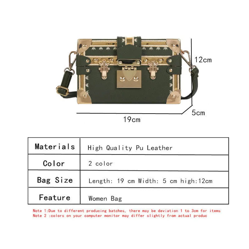 Women's hard PU leather shoulder bag with single adjustable strap and flap closure