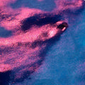 Bottle of strong sheen gradient colour fountain pen ink with gold powder particles in red tide or truffle colour