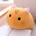 Large soft cartoon cat plush toy stuffed doll in multiple colours and sizes