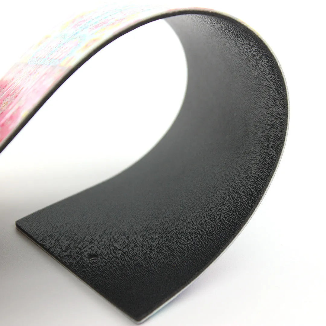 5D diamond painting DIY bookmark kit with pendant design on 6x21 cm PU canvas