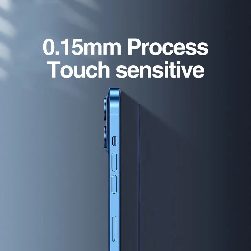 Tempered glass screen protector for iPhone X XR XS Max 12 13 14 11 7 8 Plus, scratch-resistant and explosion-proof front film.