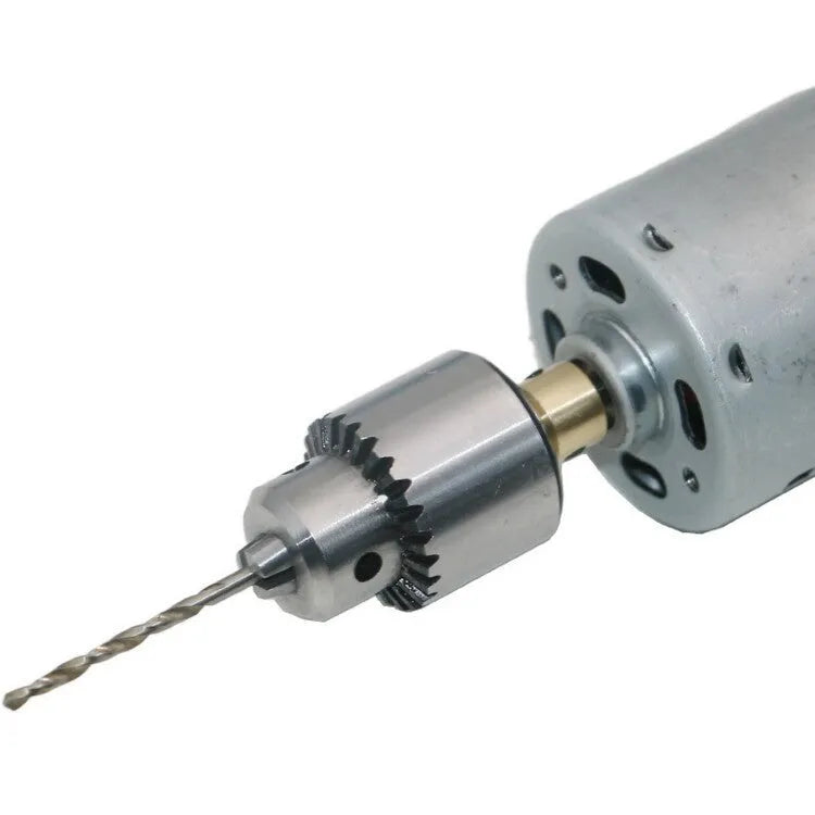 Hard alloy drill chuck accessory set with 3.17mm tail hole and Type 0 chuck