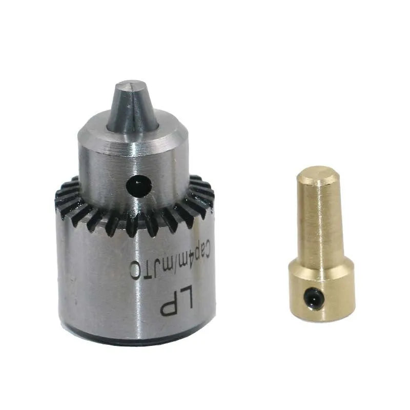 Hard alloy drill chuck accessory set with 3.17mm tail hole and Type 0 chuck