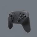 Black Switch PRO wireless Bluetooth gamepad for Nintendo Switch and Switch Lite consoles