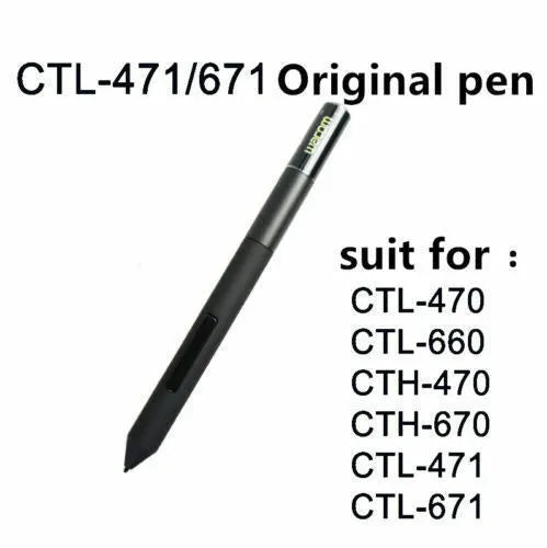 Black Wacom CTL671 and CTL471 standard pen holder