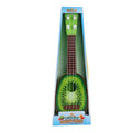 Plastic retro guitar toy ukulele for children's musical training with colour box packaging