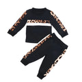 Girls autumn winter clothing set in white, black or pink, sizes 12M to 5T