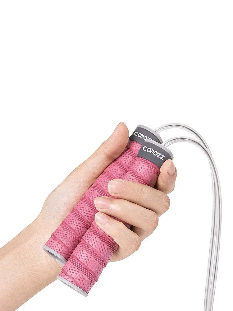 Professional fat loss skipping rope with 3m silicone rope and bearing mechanism for unisex weight loss and sculpting