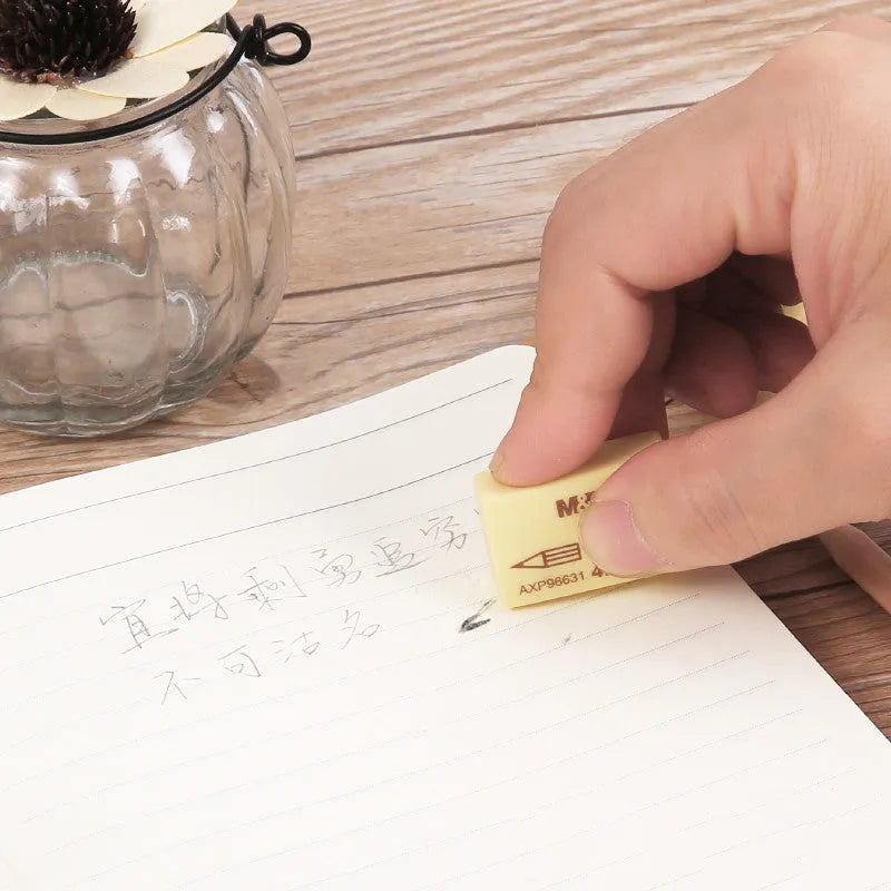 Chenguang small soft eraser for student exam pencil correction, available in multiple colours