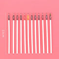 12 feather peacock colour gel pens with 0.5mm tip in Style A and Style B packaging options