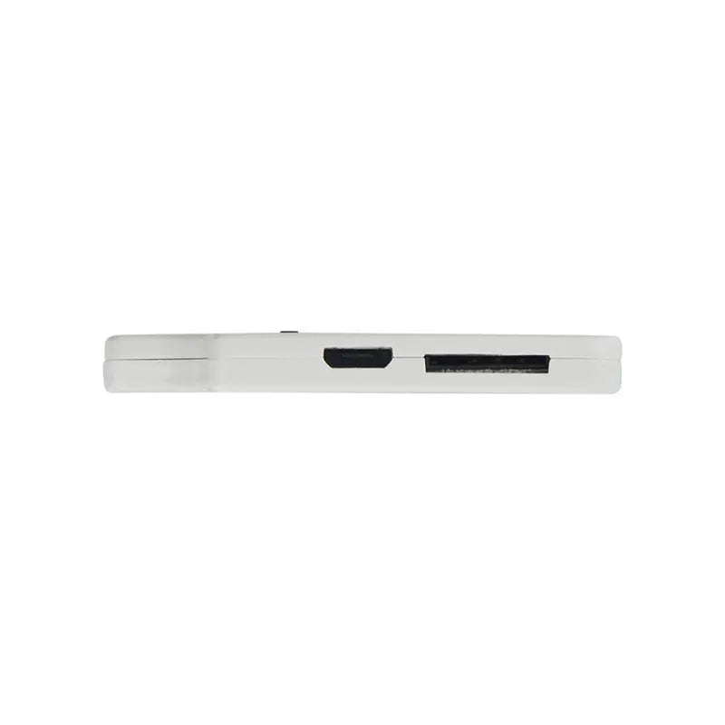 Black mini GPS tracker in card shape for children and elderly with real time tracking