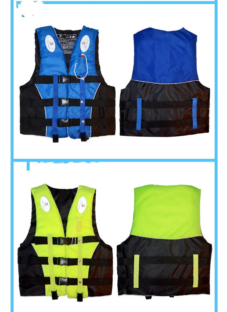 Xia Langfeng J-1001 foam life jacket in orange with whistle, child size