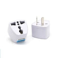 Multi-country travel adapter plug converts UK, US, EU, Australian and German plugs for international use