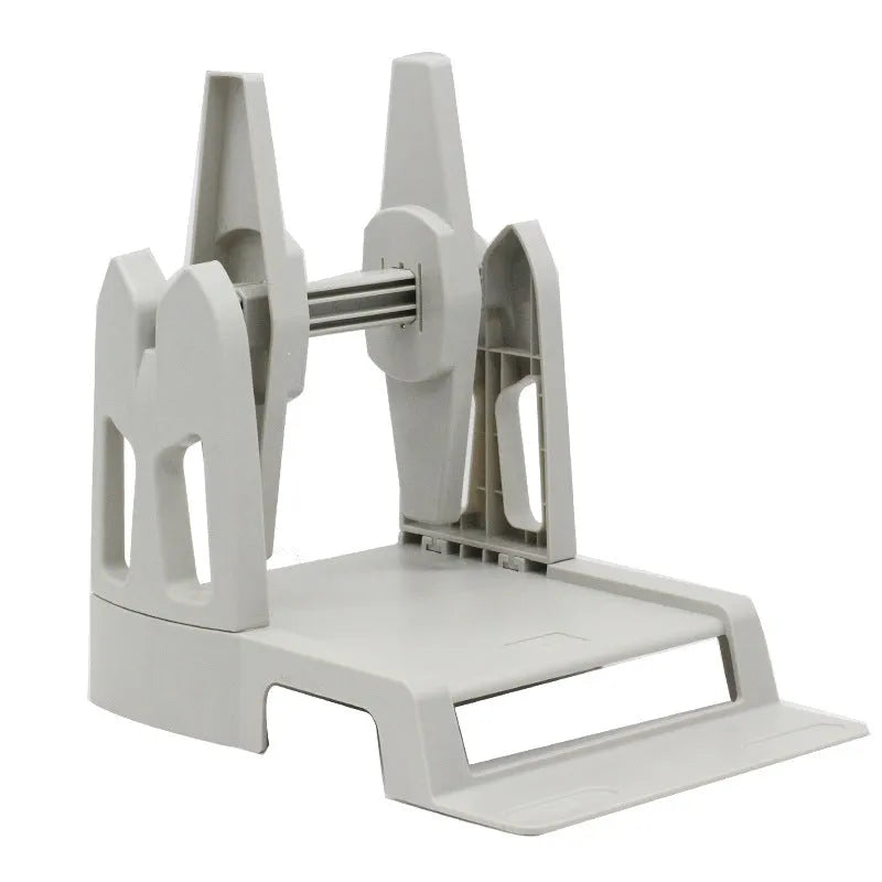 External plastic bracket for barcode printer in black colour