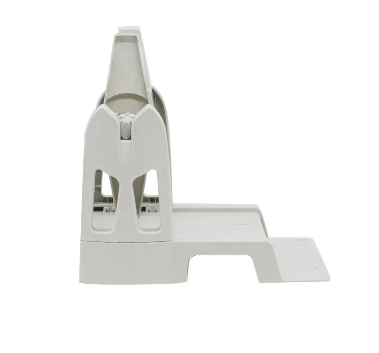 External plastic bracket for barcode printer in black colour