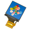 1.3 inch square IPS LCD display module with 240x240 resolution and 18PIN connector.