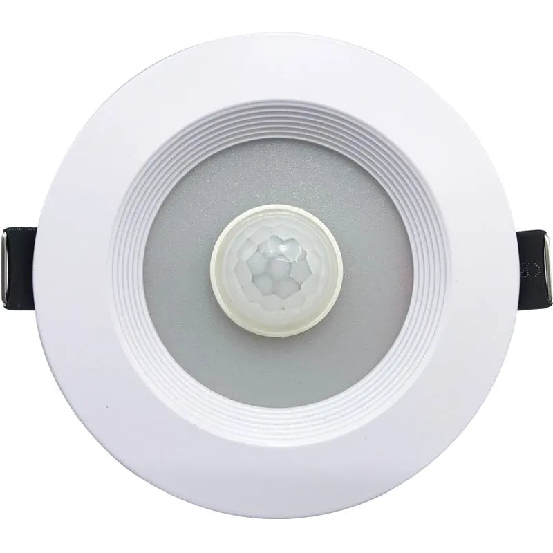 Infrared body sensing LED down light with aluminium housing for kitchen, study and toilet installation