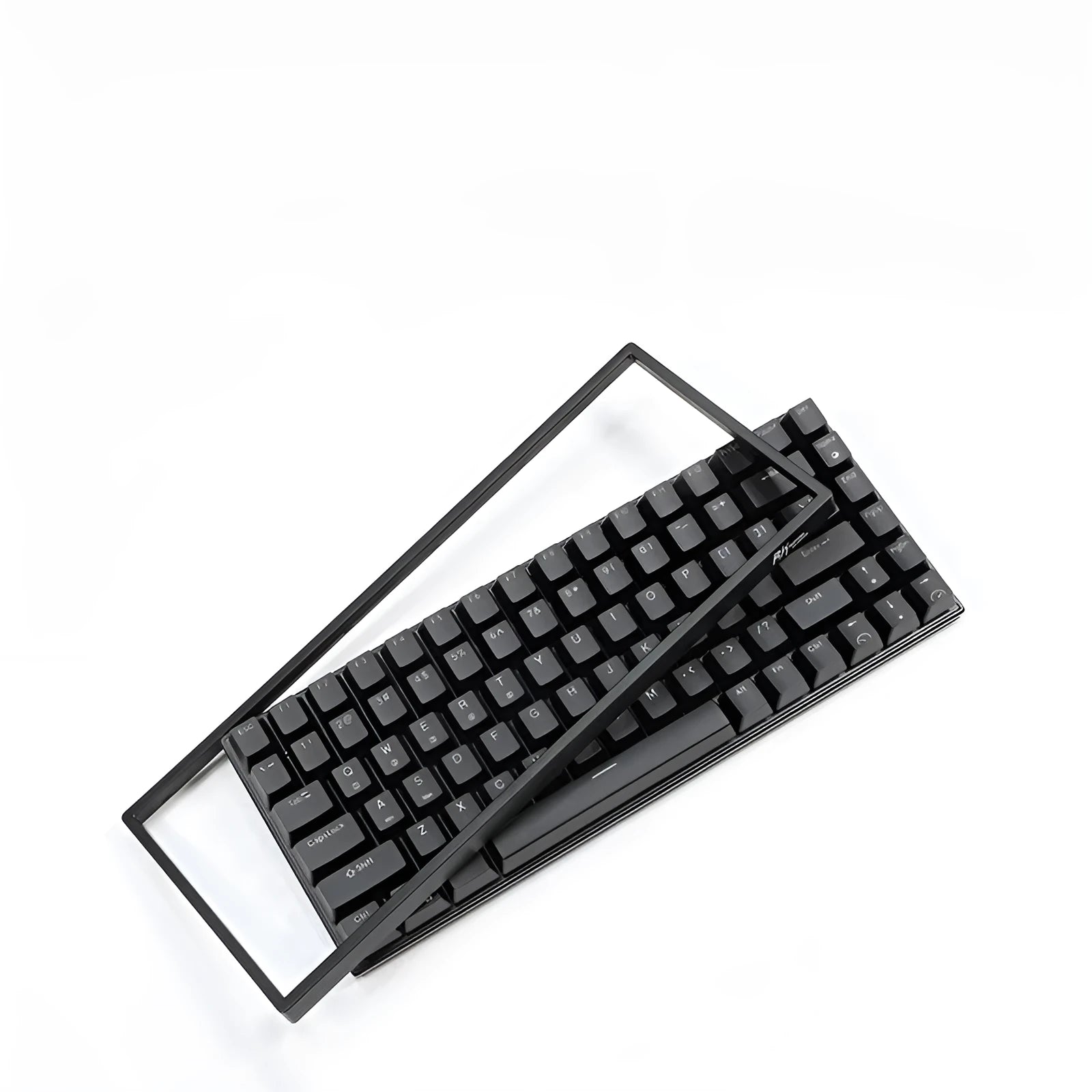 RK526 wireless mechanical keyboard and mouse set in blue, brown, or red colours with USB transmitter.