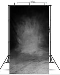 Gray vinyl photo background cloth 1.5x2.1m for studio photography, black colour option