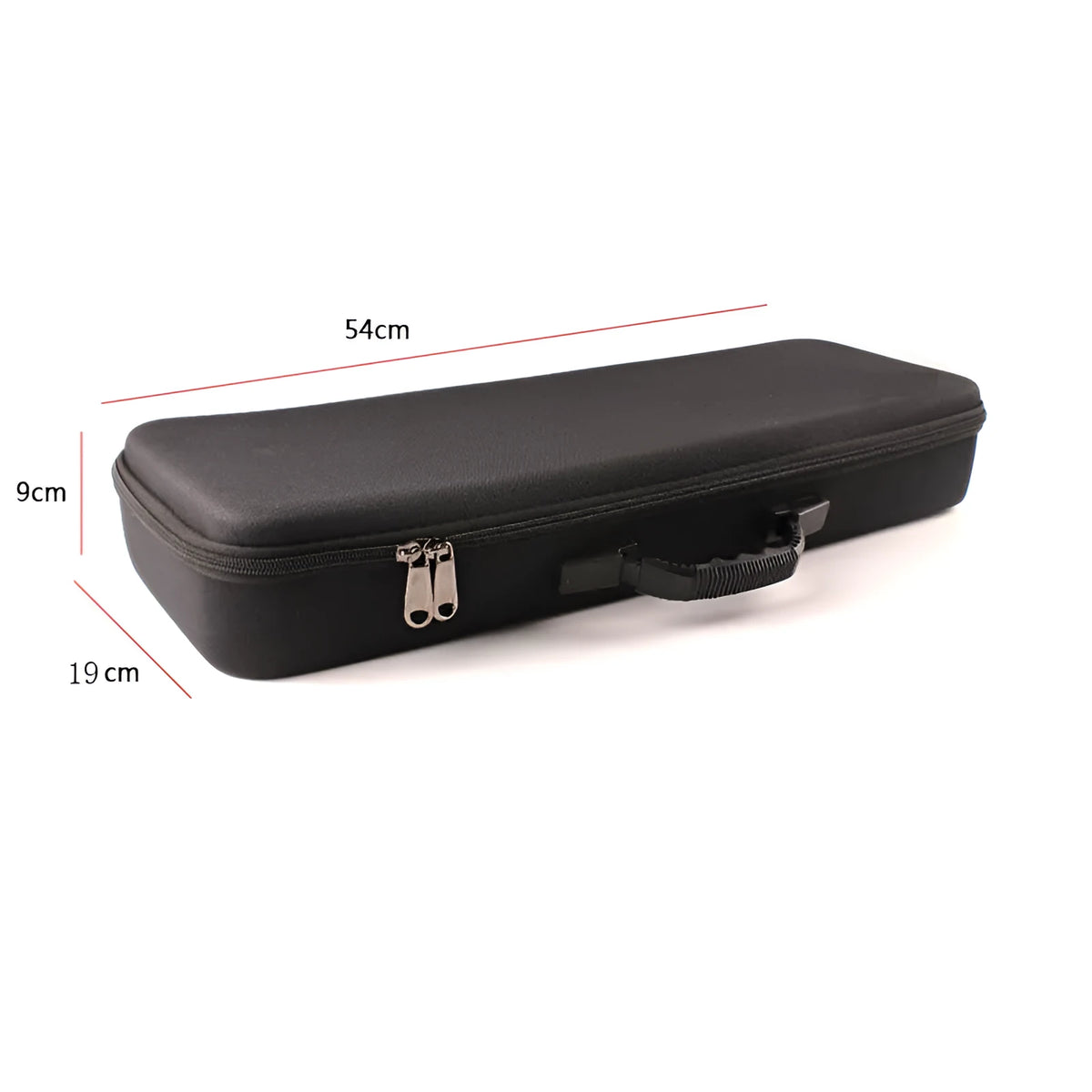 Black EVA sponge fishing rod grip cover F50 long with fishing tackle bag