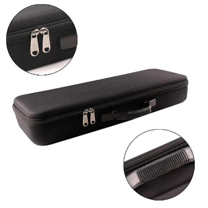 Black EVA sponge fishing rod grip cover F50 long with fishing tackle bag
