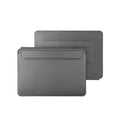 Three-in-one laptop bag with hand pad and stand in PVC waterproof material for 13 to 16 inch notebooks