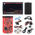 Black KESS V2 car diagnostic tool and brush writing set for ECU programming