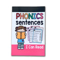 Children's phonics worksheet with English reading exercises on A4-sized paper for age 6+.