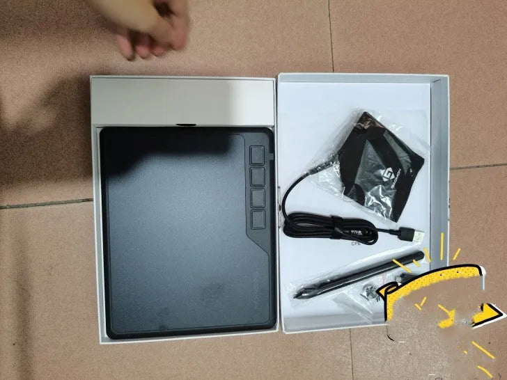 GAOMON S620 drawing tablet digital board with USB connection in standard colour