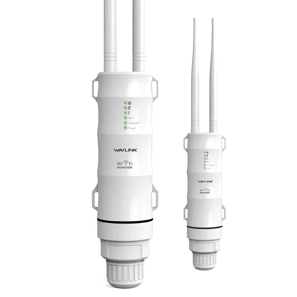 AC600 dual-band outdoor wireless access point rangefinder with detachable antenna and 600 metre coverage range
