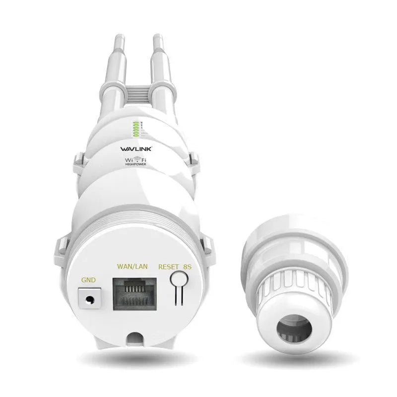 AC600 dual-band outdoor wireless access point rangefinder with detachable antenna and 600 metre coverage range