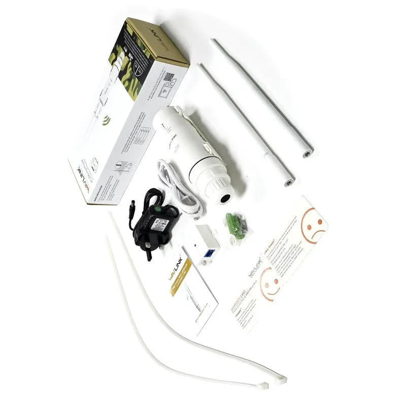 AC600 dual-band outdoor wireless access point rangefinder with detachable antenna and 600 metre coverage range