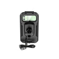 Outdoor riding rainproof charging mobile phone case holder with cable fast charging for cycling handlebar mount