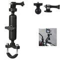 MOTOWOLF motorcycle driving recorder bracket base, aluminium alloy 360 degree rotation, mirror holder or handlebar type