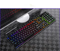 Manipulator Feel wired gaming keyboard and mouse set in black or white colours with USB connection
