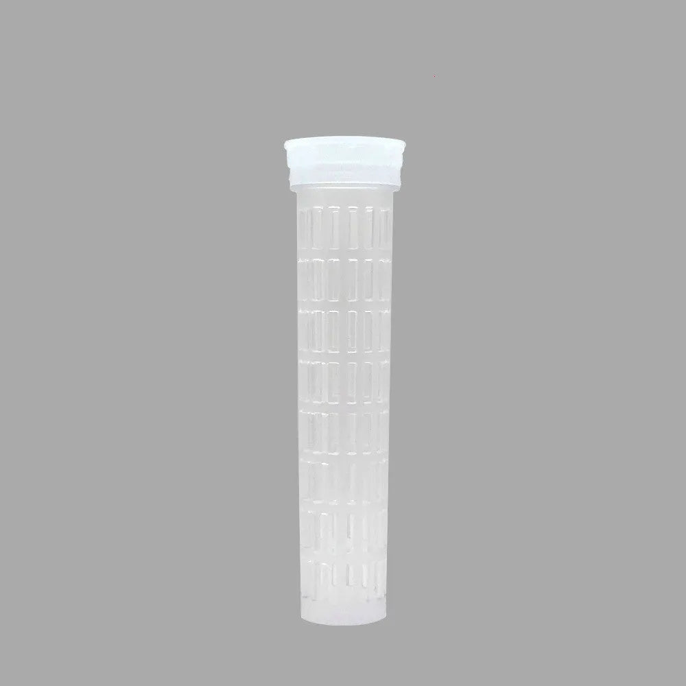 Blue and red gradient 1 litre Tritan sports water bottle with time markers and a black flip-top lid.