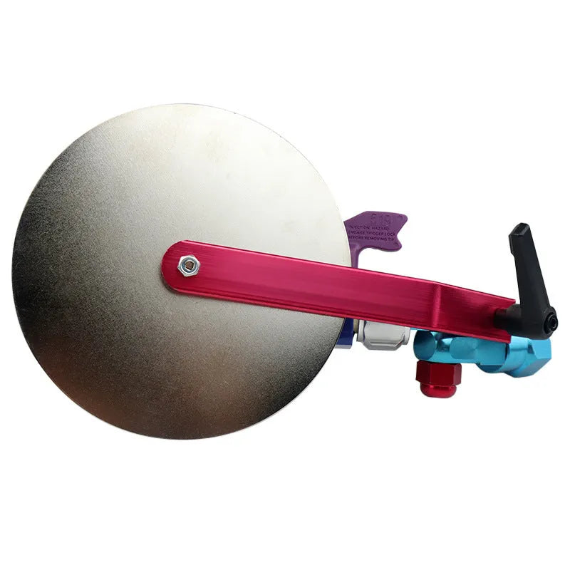 Aluminium alloy airless paint sprayer anti-splash colour separation baffle accessory