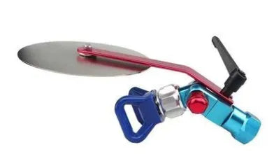 Aluminium alloy airless paint sprayer anti-splash colour separation baffle accessory